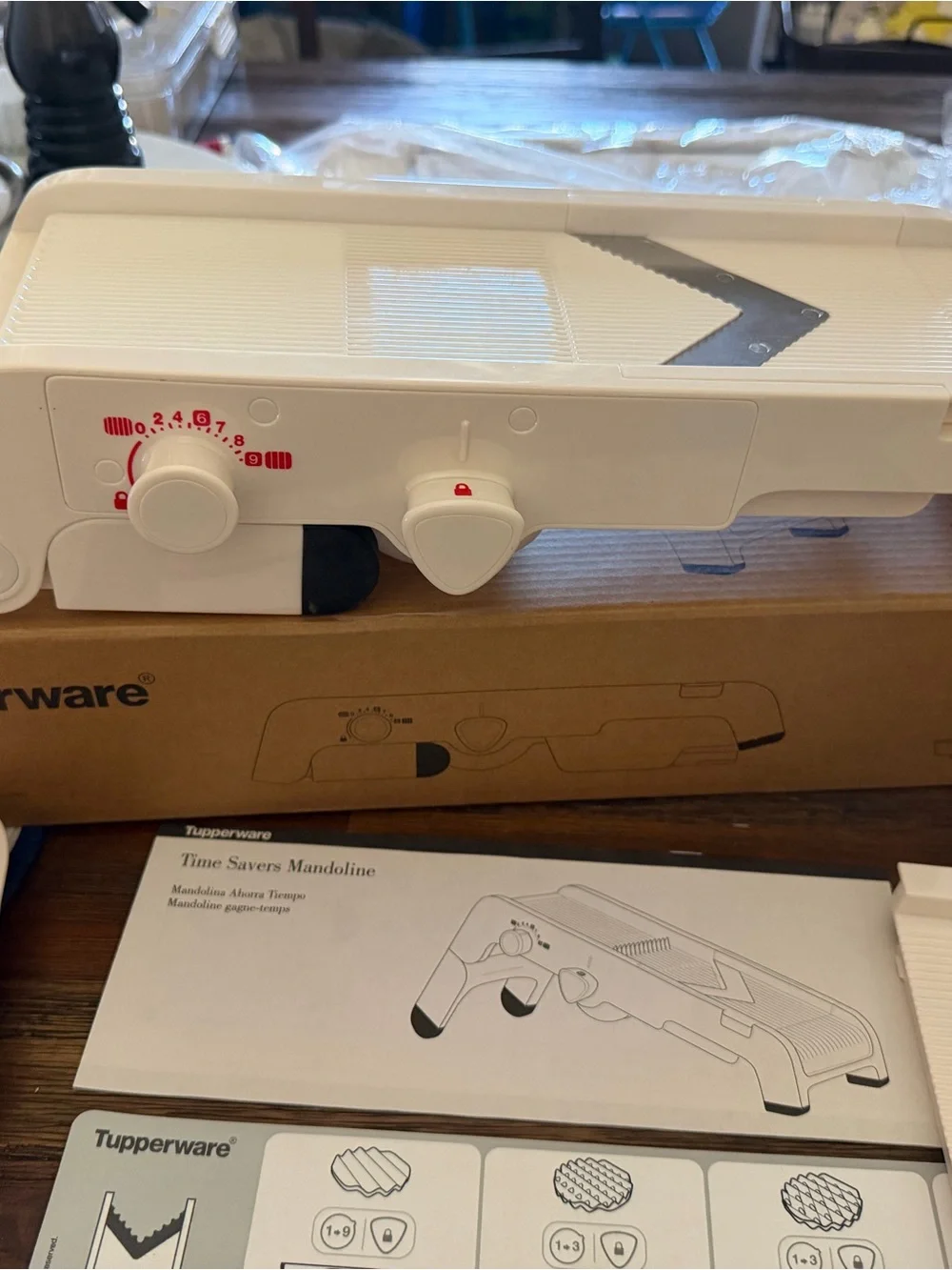 Tupperware mandoline slicer